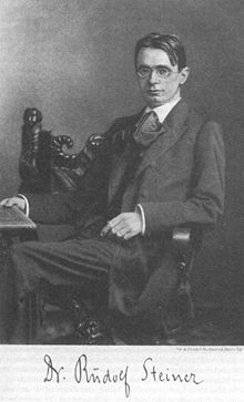 Filosofo esoterista e pedagogista austriaco Rudolph Steiner